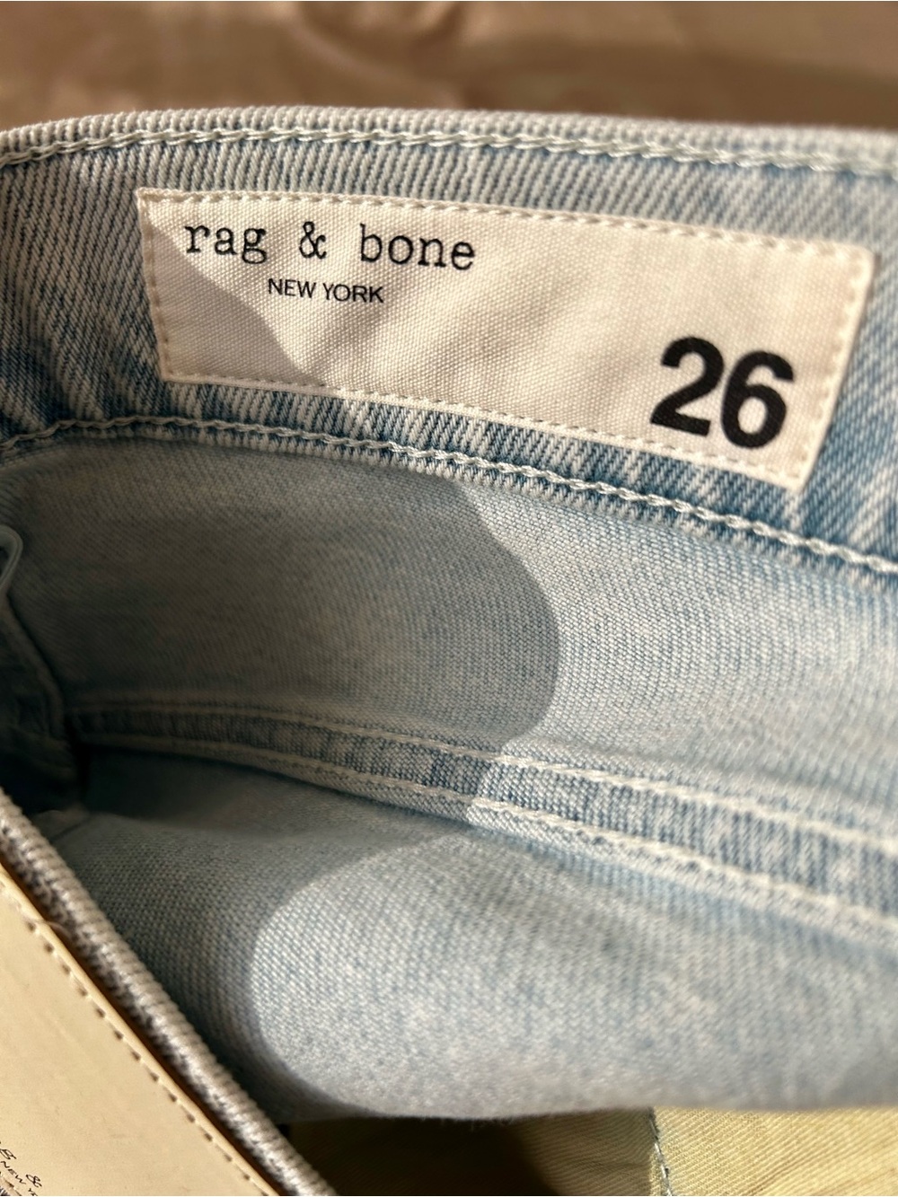NWT Rag&Bone Harlow Mid Rise Full Length - Picture 6 of 6